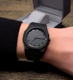 Black Arabic Dial Watch